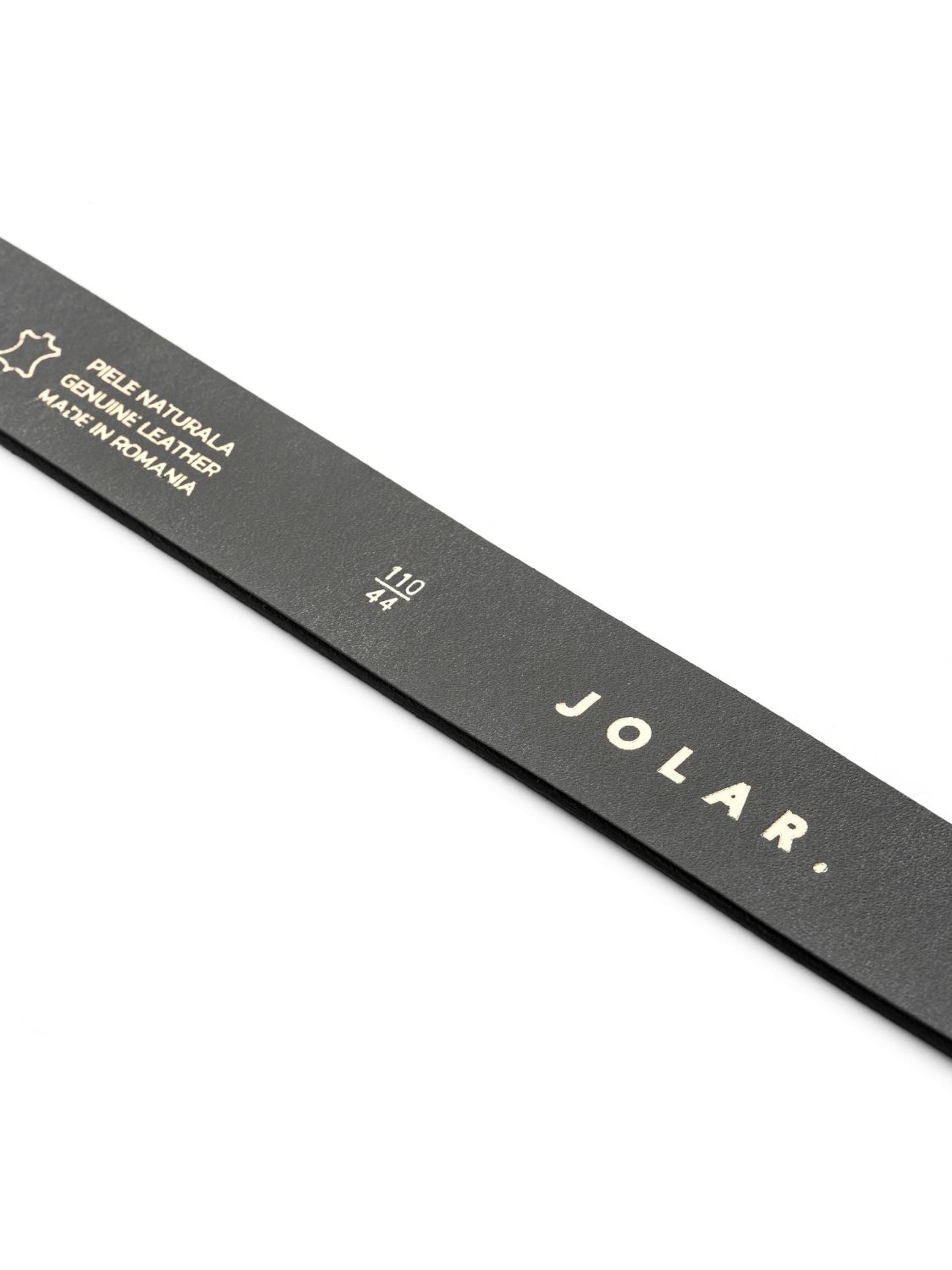 jolar Gürtel 'MODERN'‌‌ in Schwarz