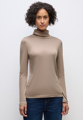 STREET ONE Pullover in Braun: Vorderseite