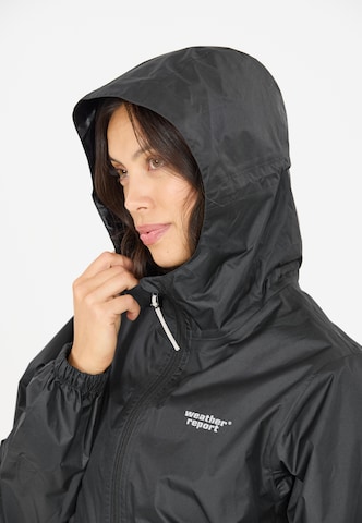 Weather Report Weatherproof jacket 'Pack'way' in Black