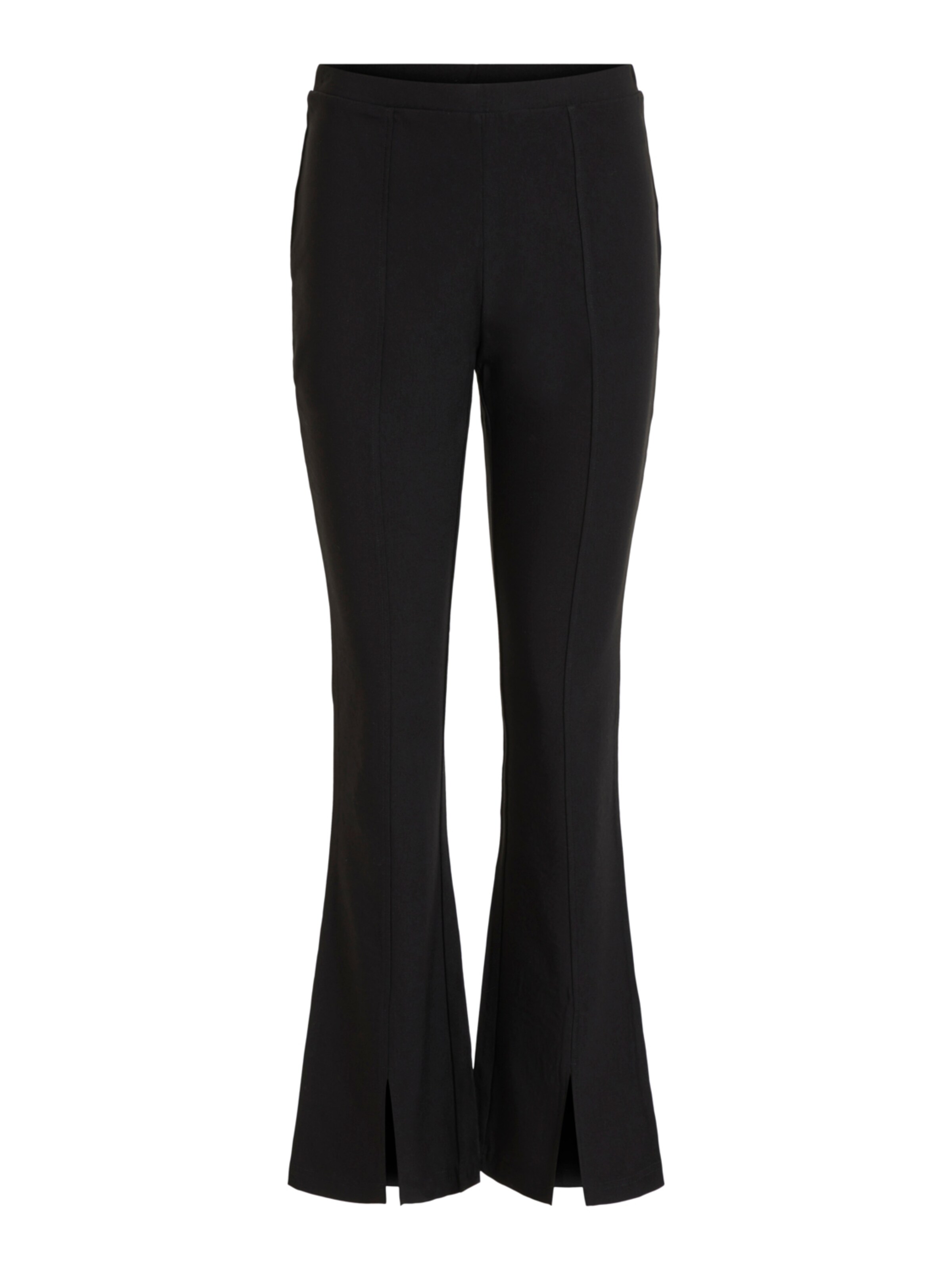 Vila Petite Flared Broek 'Cara' in Zwart: voorkant