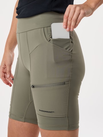 Skinny Pantalon outdoor 'Trondheim' SWEDEMOUNT en vert