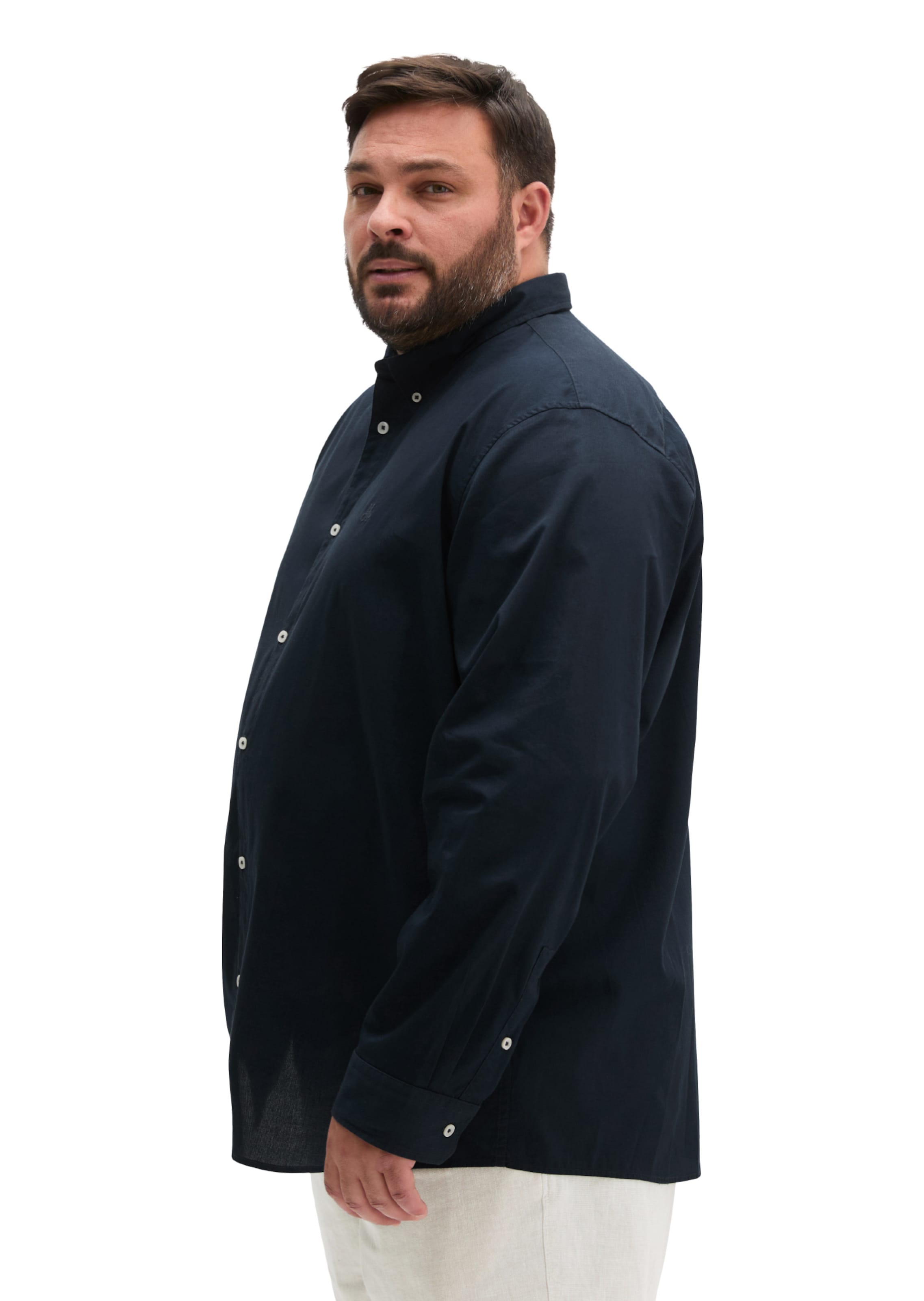 Marc O'Polo Regular fit Button Up Shirt in Blue