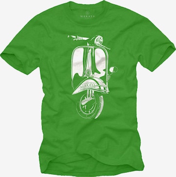 MAKAYA Shirt 'Makaya Roller' in Green: front