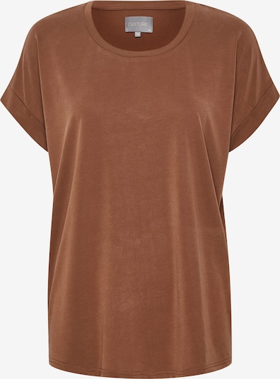 CULTURE T-shirt 'Kajsa' i brun, Produktvy