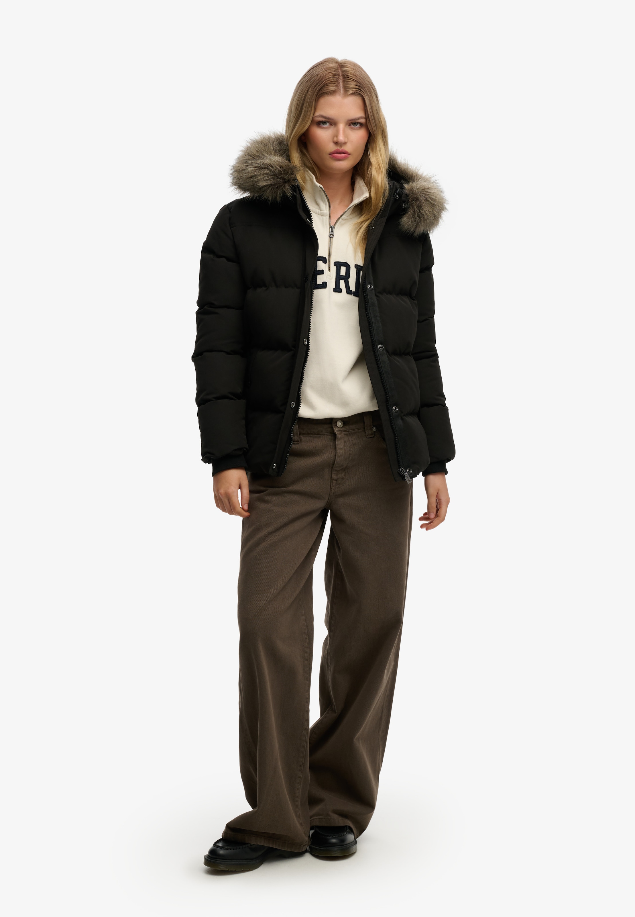 Superdry & Co Jacke 'Everest' in Schwarz
