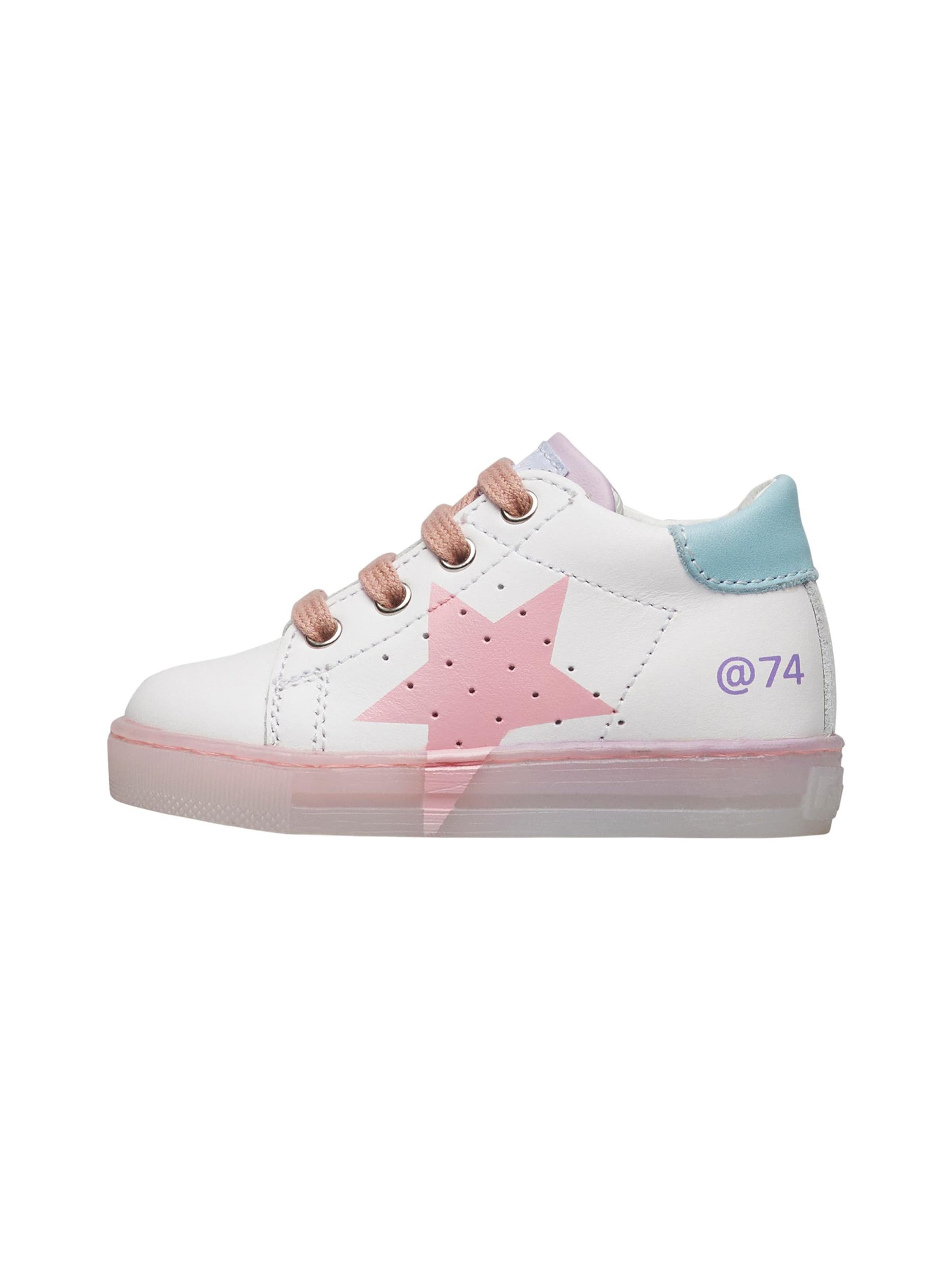 Falcotto Sneakers 'SALAZAR 3' in Wit: voorkant