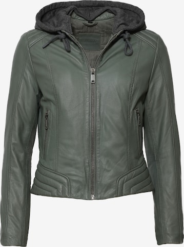 MUSTANG Between-Season Jacket in Green: front