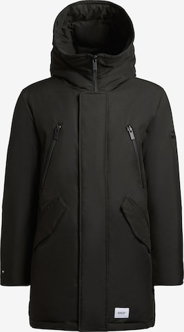 Manteau d’hiver 'Nate' khujo en noir : devant