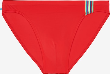 Pantaloncini da bagno di HOM in rosso: frontale