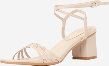 Dorothy Perkins Sandalen met riem 'Blakely' in Beige: voorkant