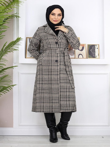MODAMIHRAM Winterjacke‌ in Braun