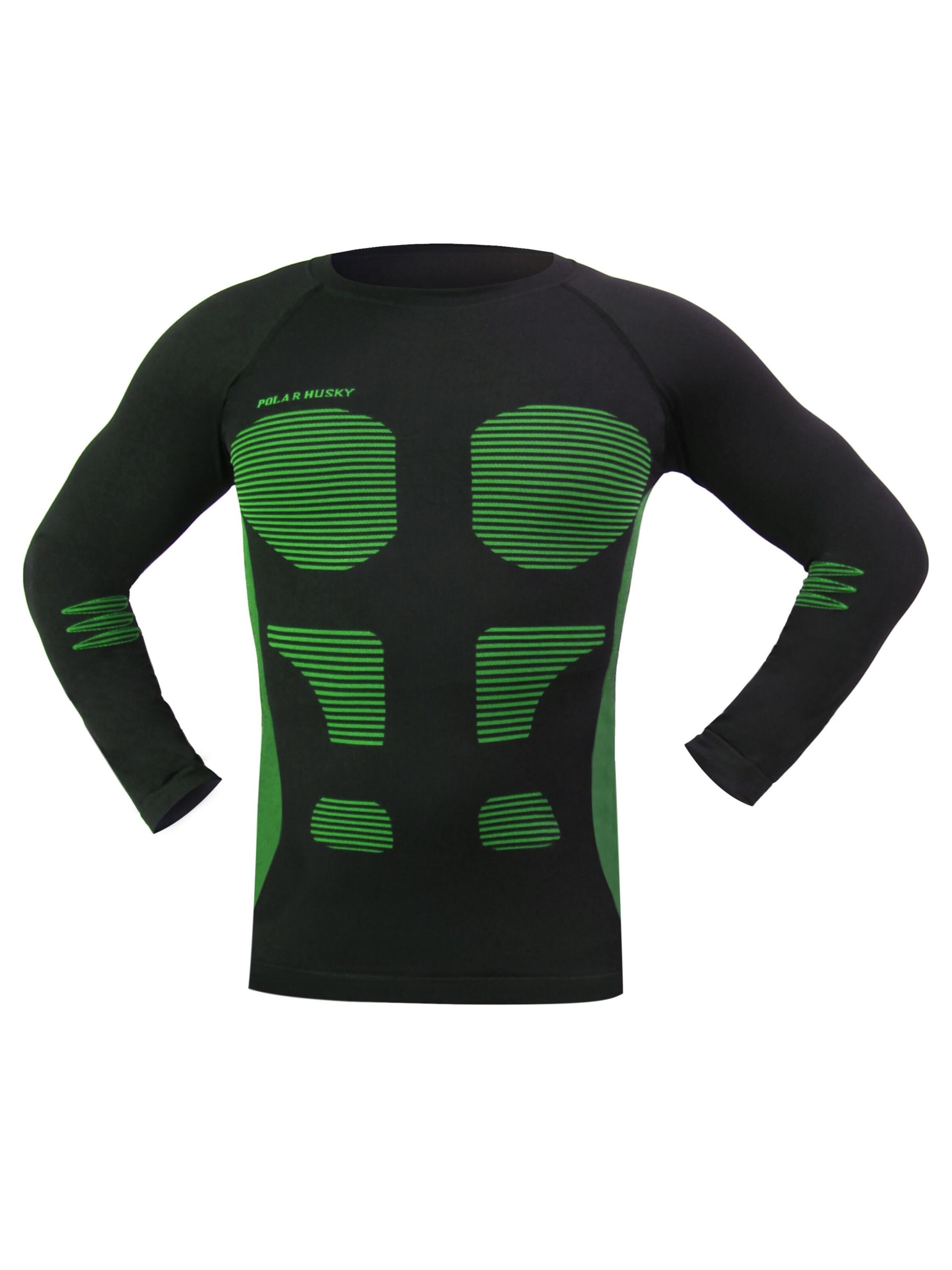 Polar Husky Funktionsshirt ' Anatomic Functional Wear ' in Schwarz: Vorderseite