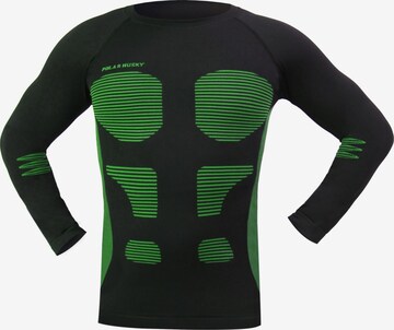 Polar Husky Base Layer ' Anatomic Functional Wear ' in Black: front