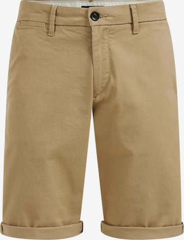 WE Fashion Chino kalhoty – béžová: přední strana