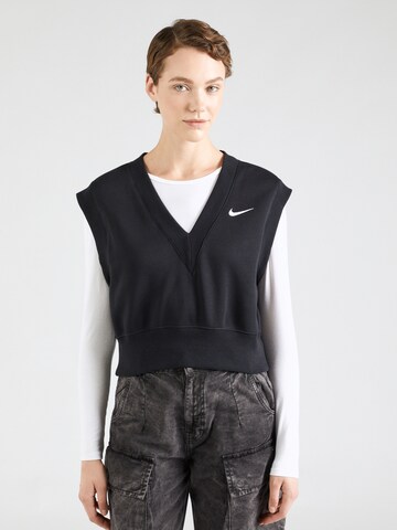Felpa 'PHNX FLC' di Nike Sportswear in nero: frontale