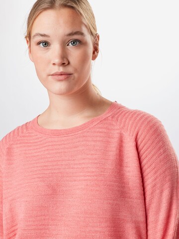 Pull-over 'CARAIRPLAIN' ONLY Carmakoma en rose