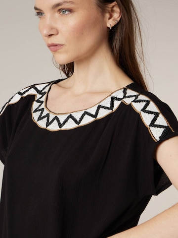 Deeluxe Blouse 'Tika' in Zwart