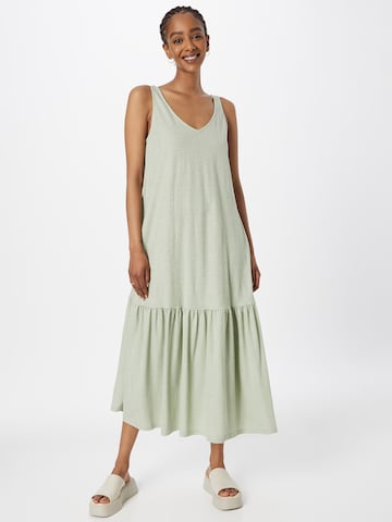 NÜMPH فستان 'DOMINO' بلون أخضر: الأمام