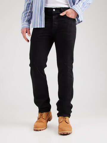 LEVI'S ® Tapered Τζιν '501' σε μαύρο: μπροστά