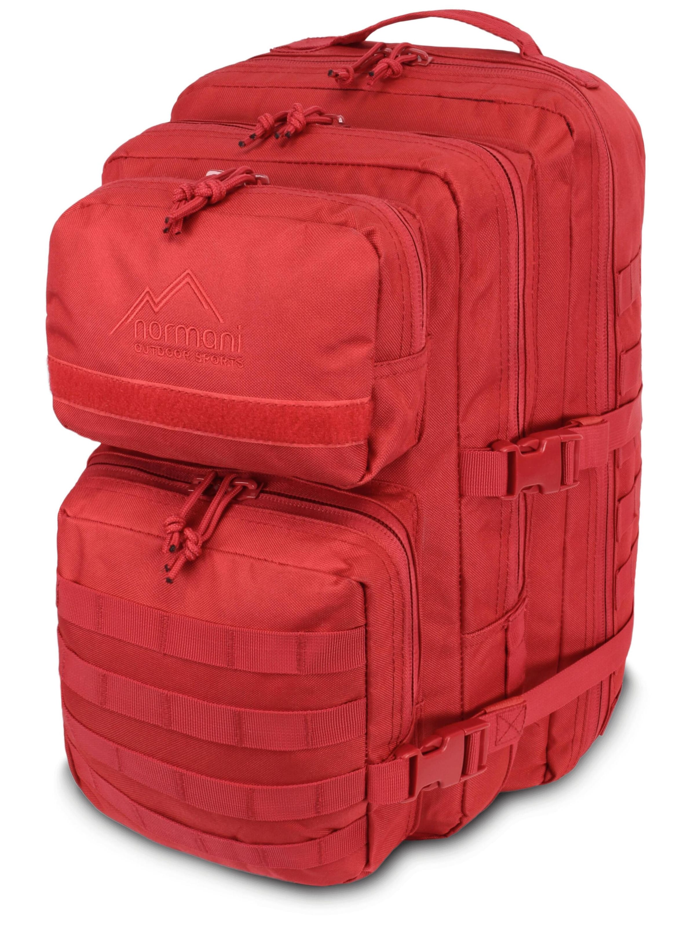 normani Rucksack in Rot: Vorderseite