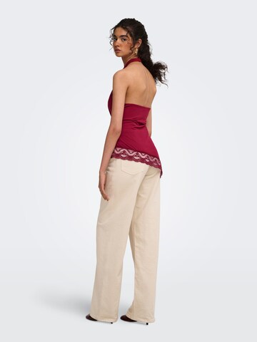 Haut 'ONLARIA' ONLY en rouge
