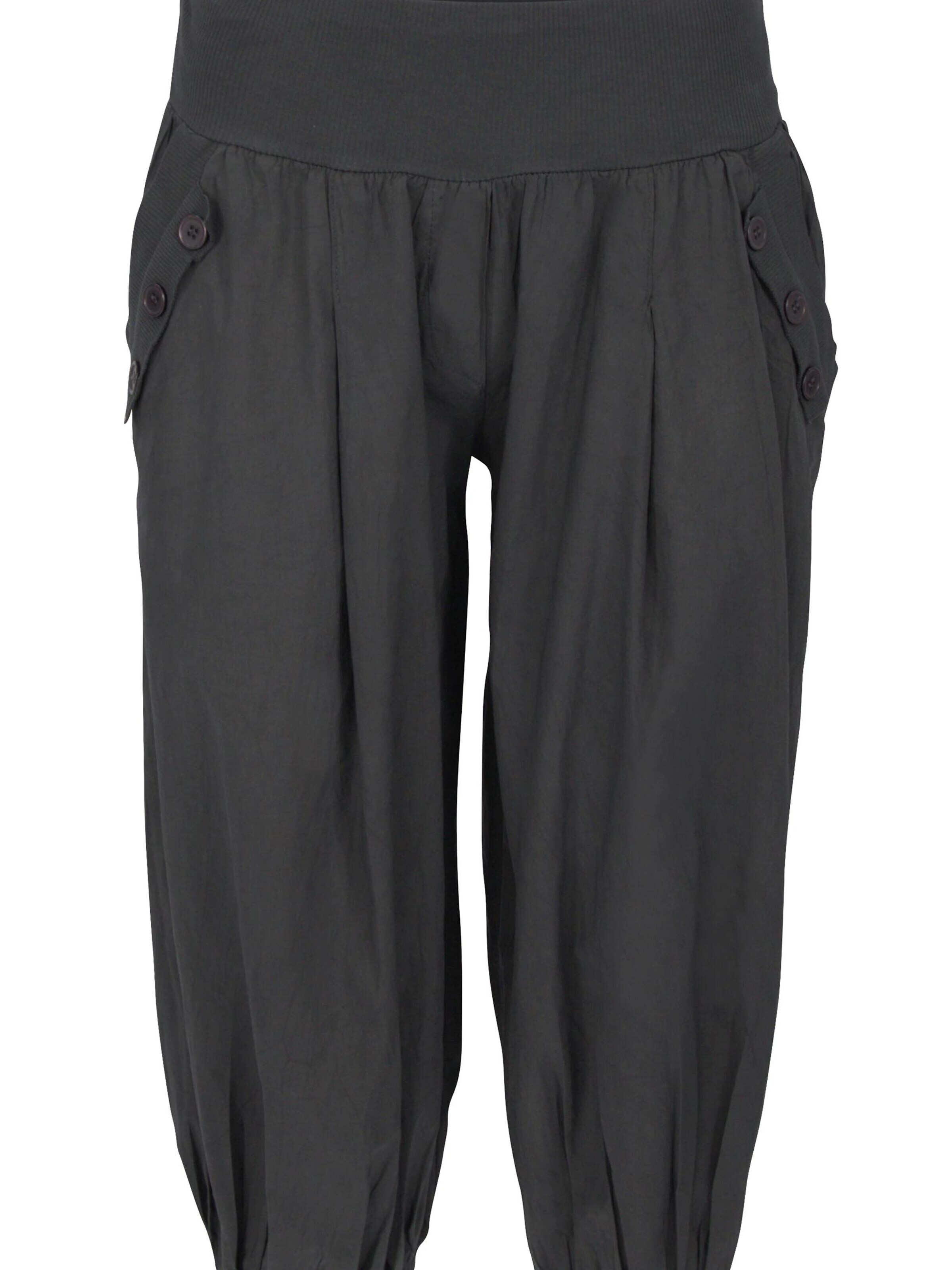 malito more than fashion Loose fit Harem Pants in Grey