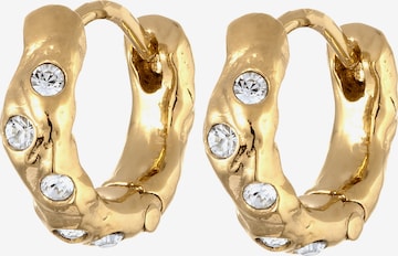 Boucles d'oreilles ELLI en or : devant