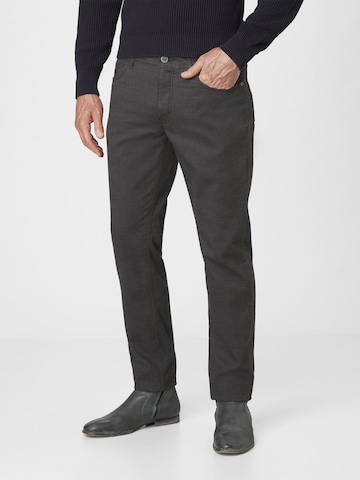REDPOINT Regular Pants in Grey: front