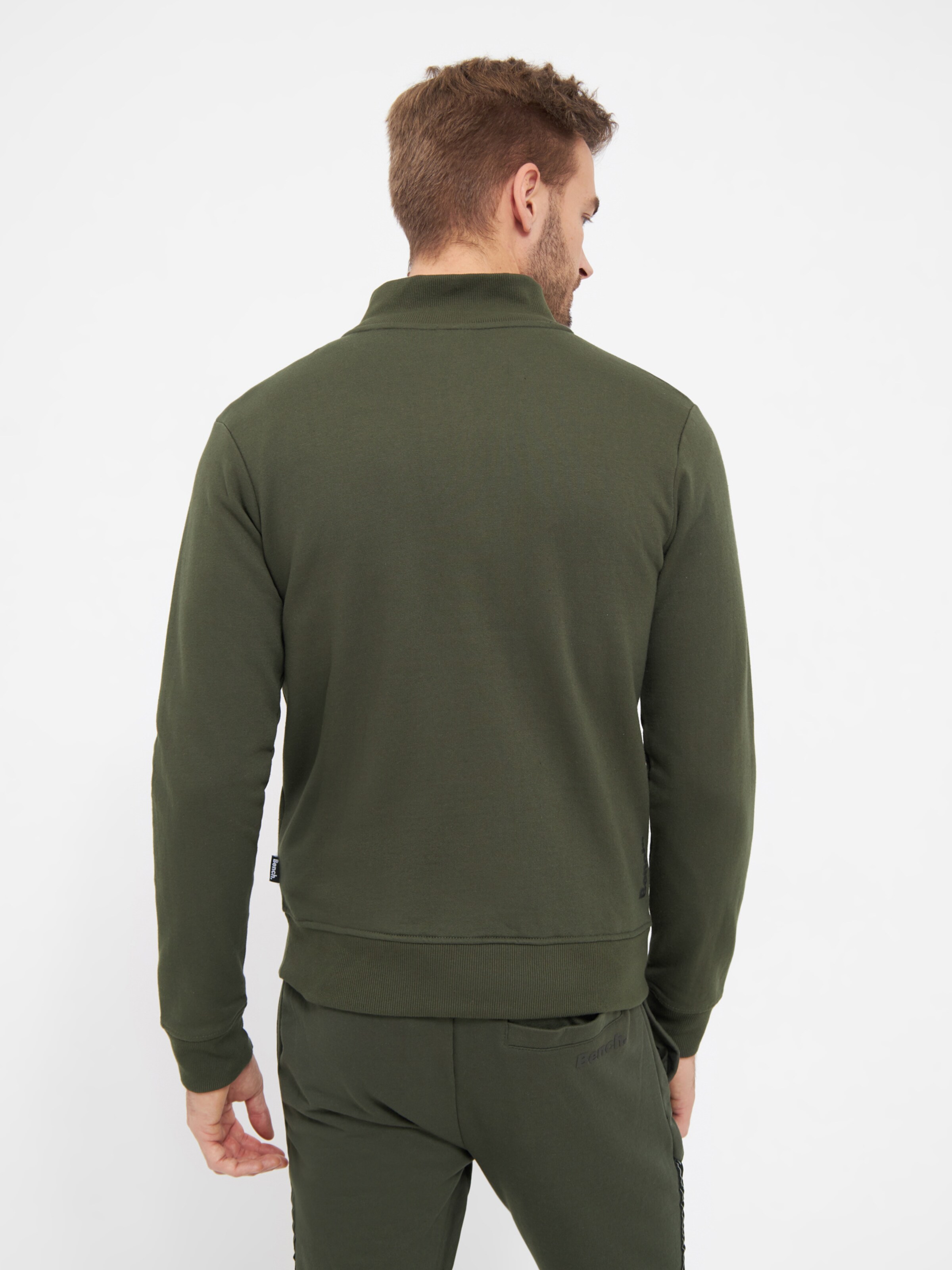 Männer Sweat BENCH Sweatshirt 'Knowle' in Grün - DL75080 Männer Sweat BENCH Sweatshirt 'Knowle' in Grün - DL75080