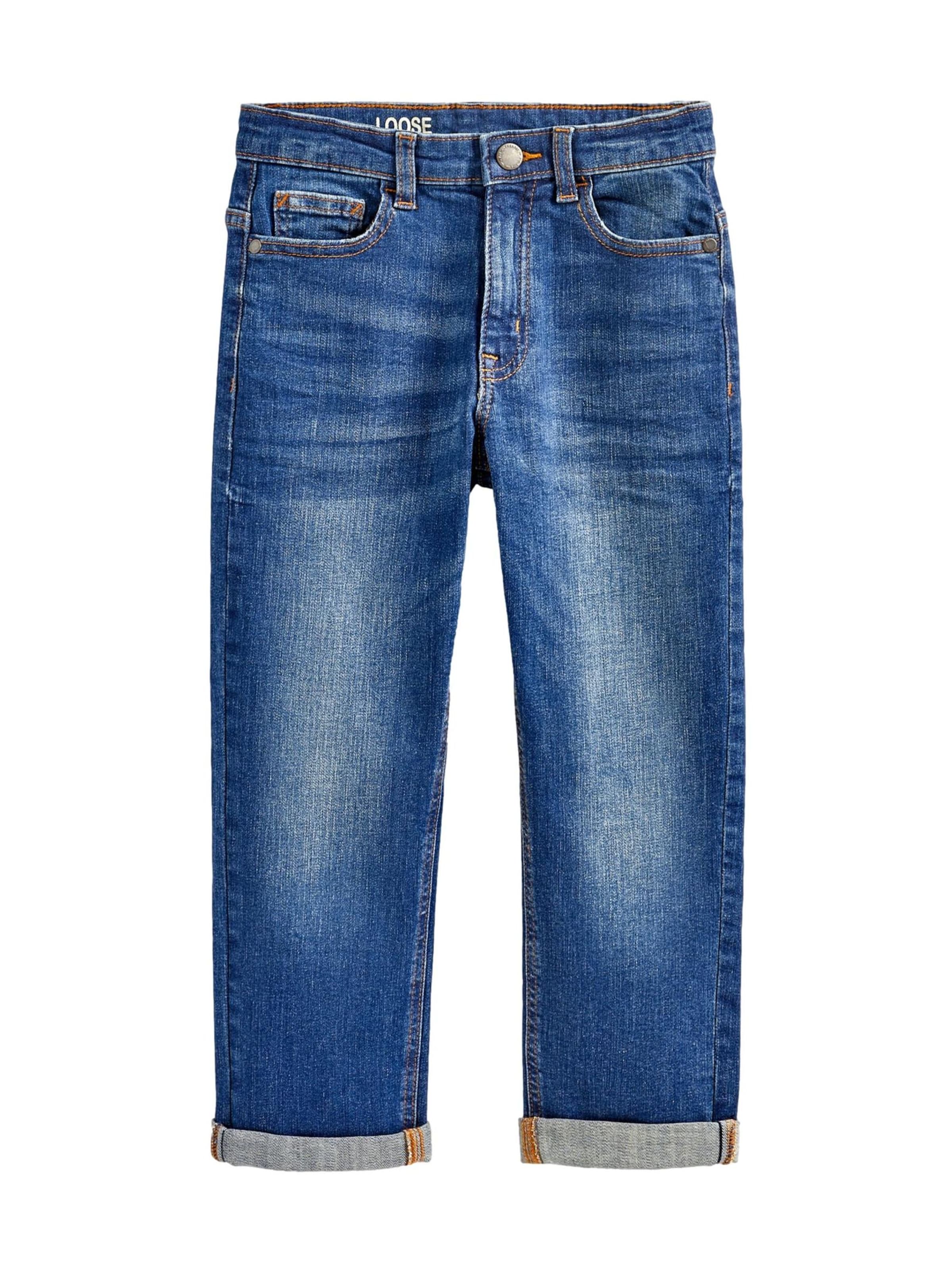 Next Avar lõige Teksapüksid, värv sinine: eest vaates