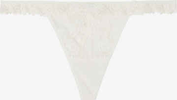 INTIMISSIMI Thong in White: front