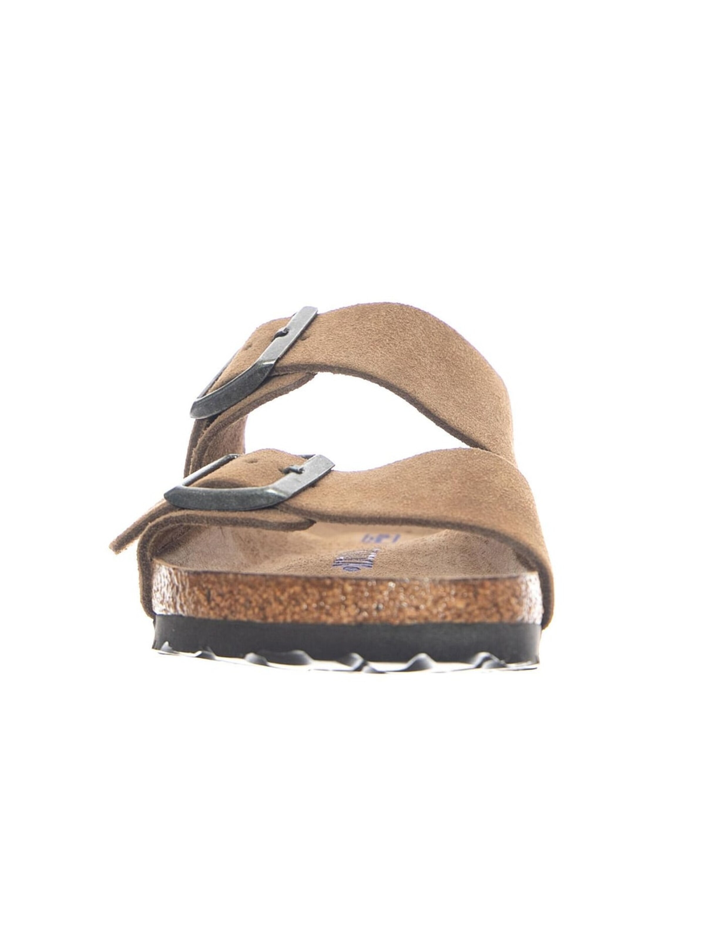 BIRKENSTOCK Sandaler 'Arizona SFB Suede Leather Narrow Fit Dark Tea' i brun
