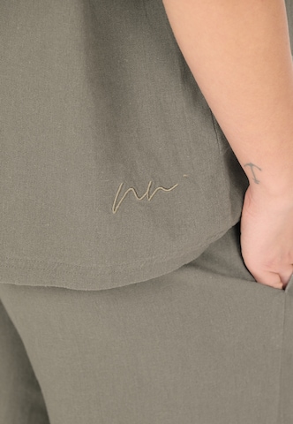 NOU Bluse 'Natasha' in Braun