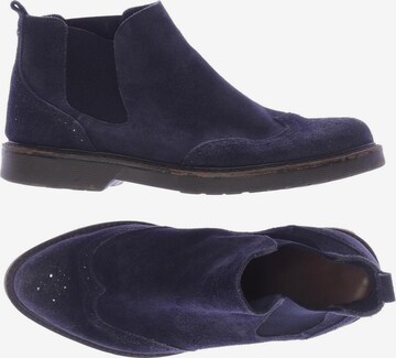 BRAX Dress Boots in 38 in Blue: front