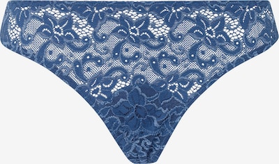 Hanro String  Tanga ' Moments ' in navy, Produktansicht