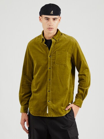 SCOTCH & SODA Regular fit Overhemd in Groen: voorkant