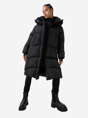 Bogner Fire + Ice Mantel 'Annie' in Schwarz: Vorderseite