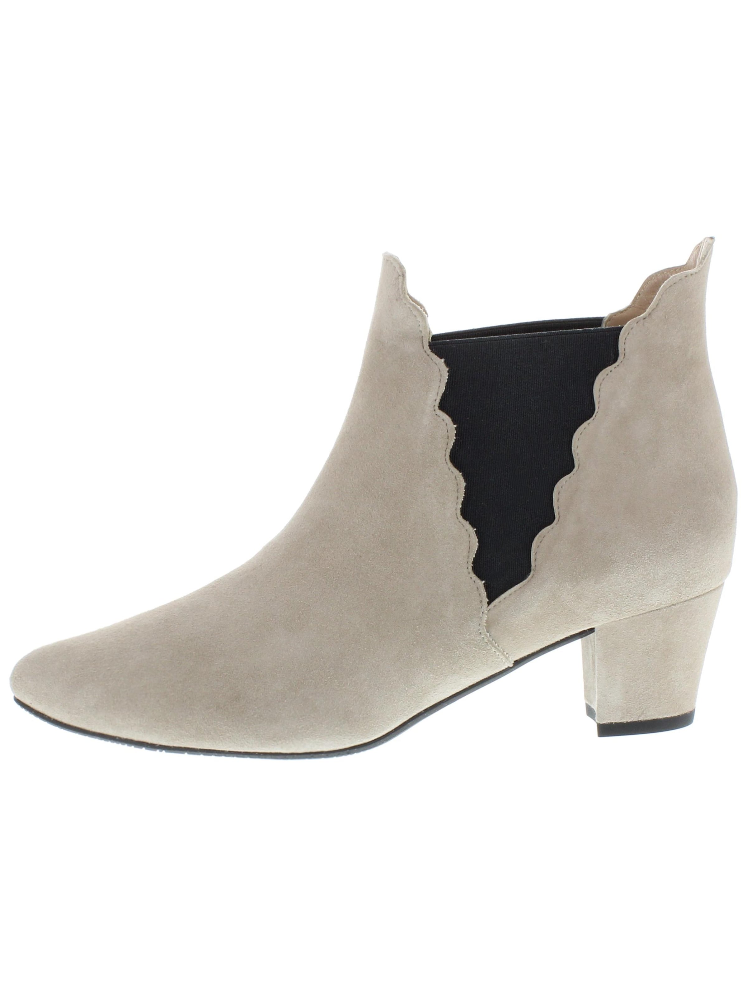 XAVER LUIS Schuhmanufaktur Chelsea Boots 'KATE - Chelsea Stiefelette'‌‌‌‌‌‌‌‌ in Grau: Vorderseite