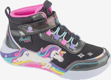 SKECHERS Sneaker 'Unicorn Chaser - Jumping Magic' in Schwarz: Vorderseite