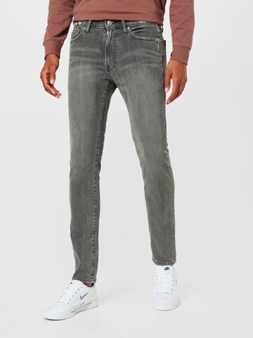 Coupe slim Jean Abercrombie & Fitch en gris : devant