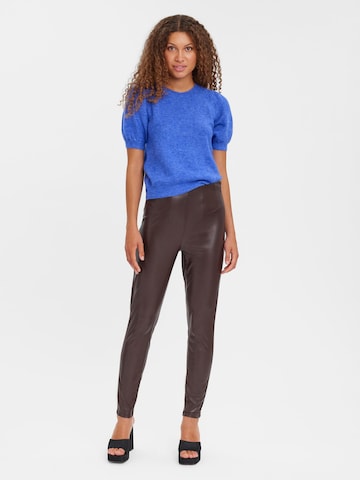 VERO MODA - Slimfit Leggings 'Lana' en marrón