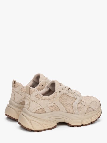 ES8 Platform trainers in Beige