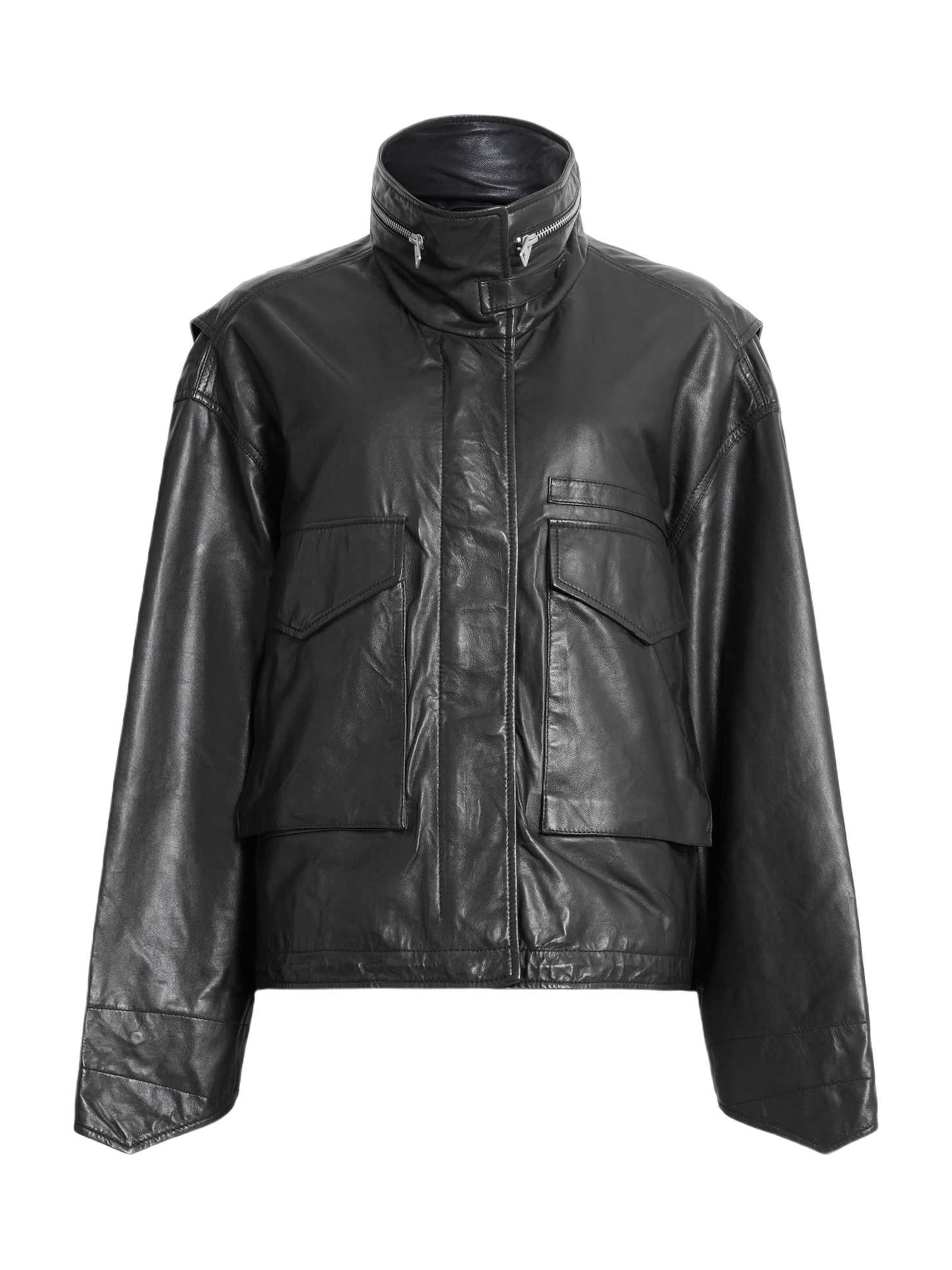 AllSaints Between-season jacket 'CLAY' in Black: front