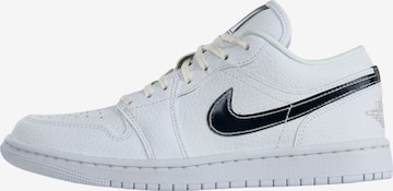 Jordan Matalavartiset tennarit 'AIR JORDAN 1' värissä valkoinen: etupuoli