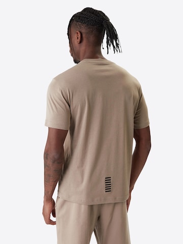 EA7 Emporio Armani Shirt 'T-shirt EA7 da Uomo - nero 8NPT250208 NEROORO' in Beige