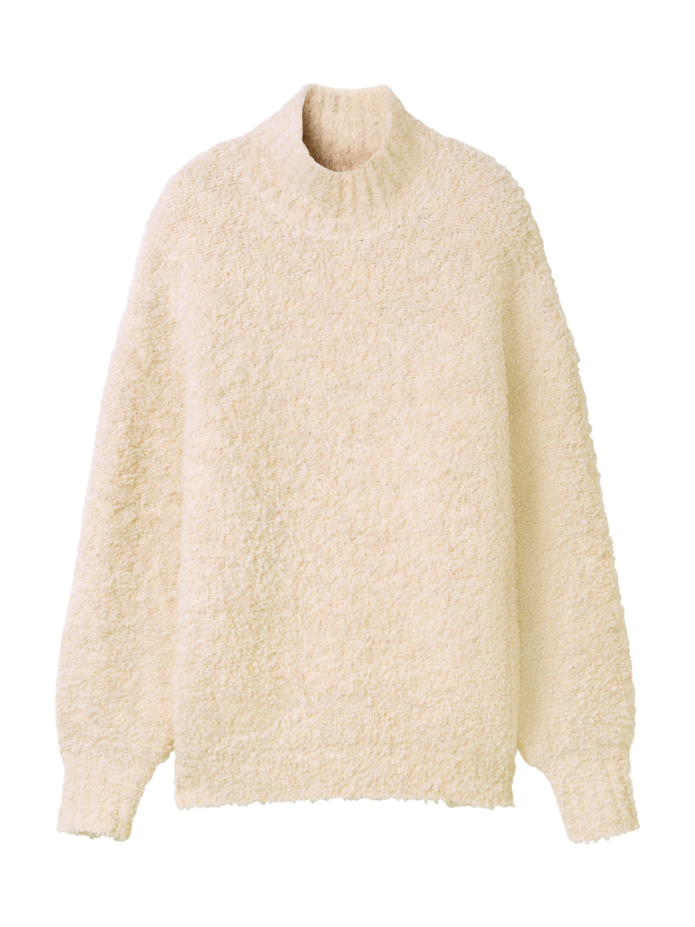 TOM TAILOR Sweater in Beige: front