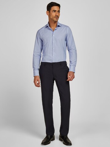 HECHTER PARIS Slim fit Overhemd in Blauw