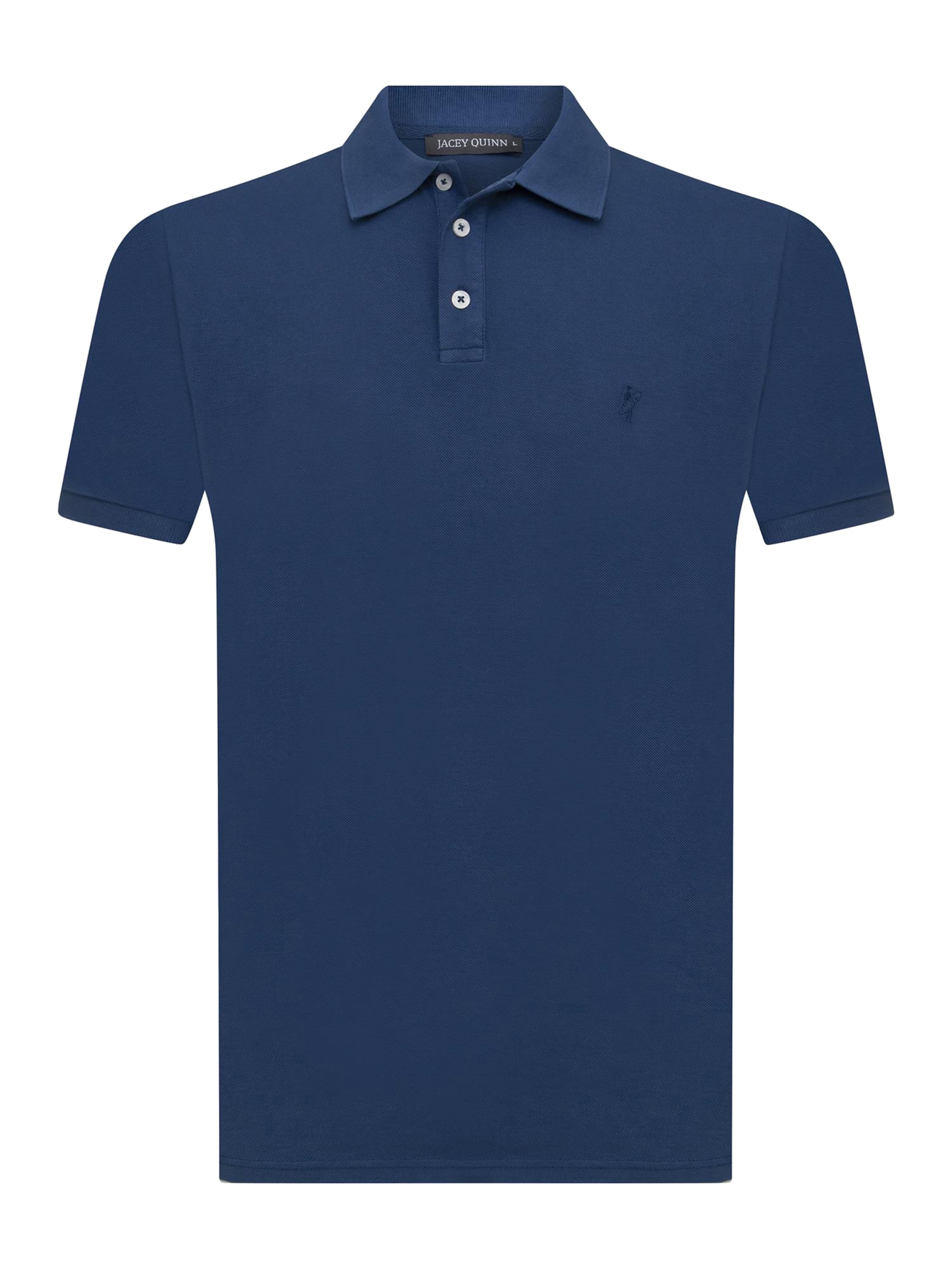 Jacey Quinn Тениска в синьо: отпред