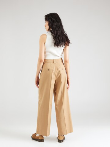 Loosefit Pantalon à pince 'PINO' Weekend Max Mara en beige