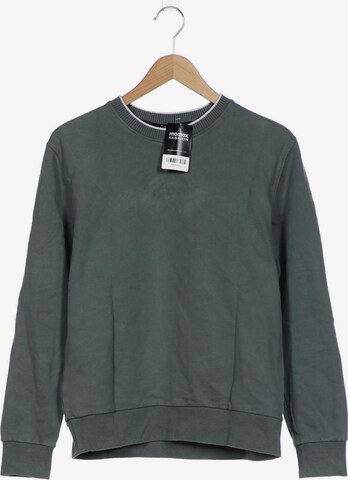 Calvin Klein Sweatshirt & Zip-Up Hoodie in M in Green: front